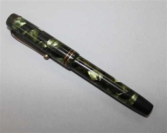 A Parker 14ct nib pen